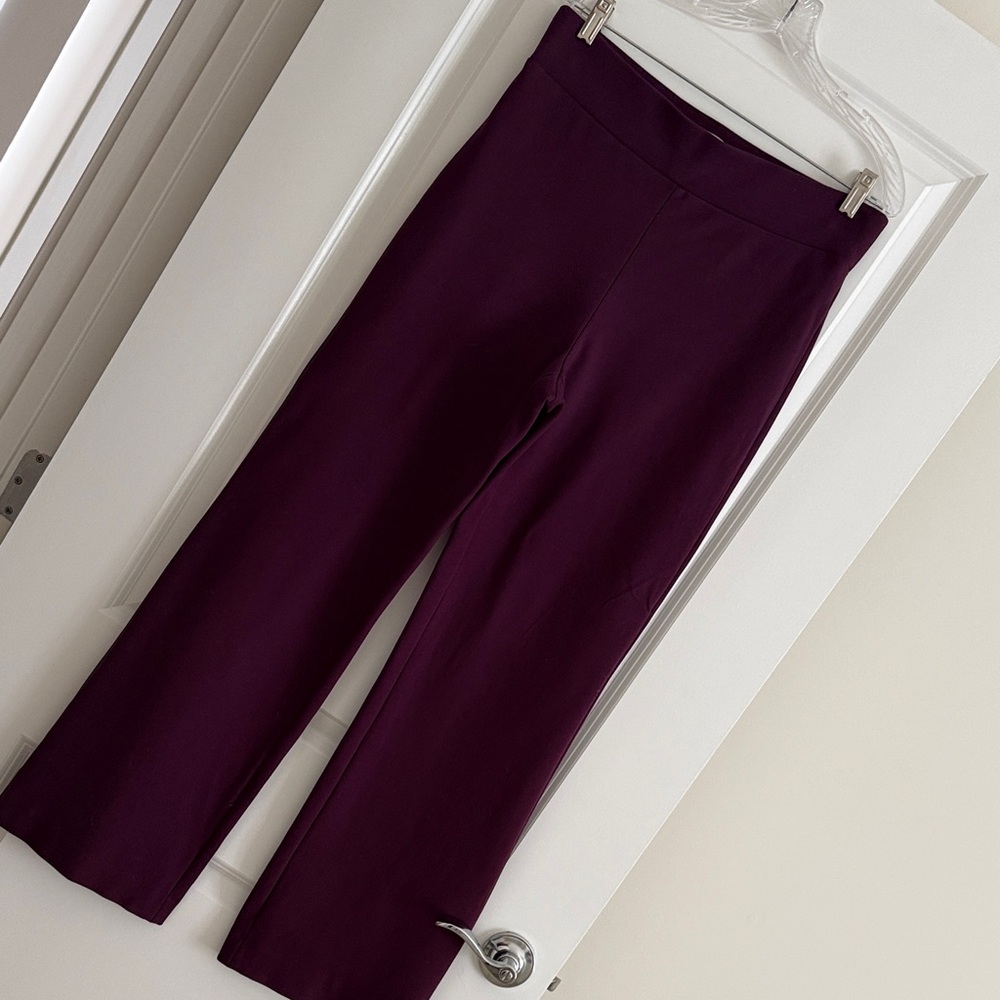 Anne Klein Purple ponte pants